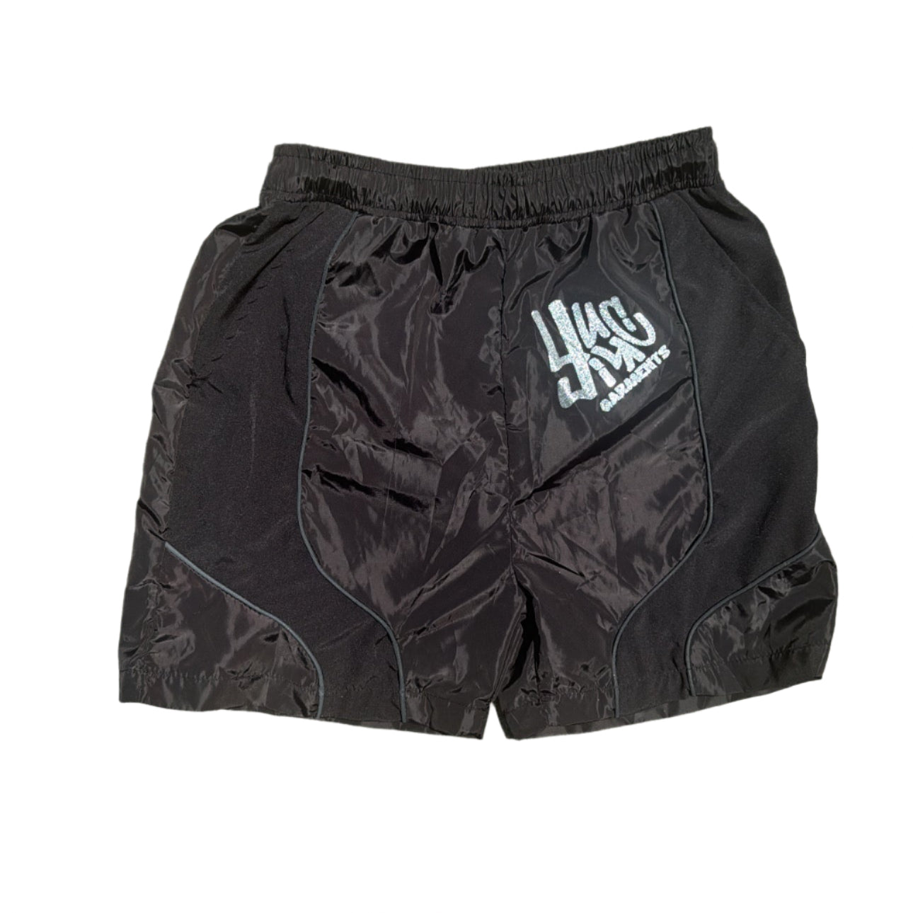 Black Lightweight V2 Windbreaker Shorts